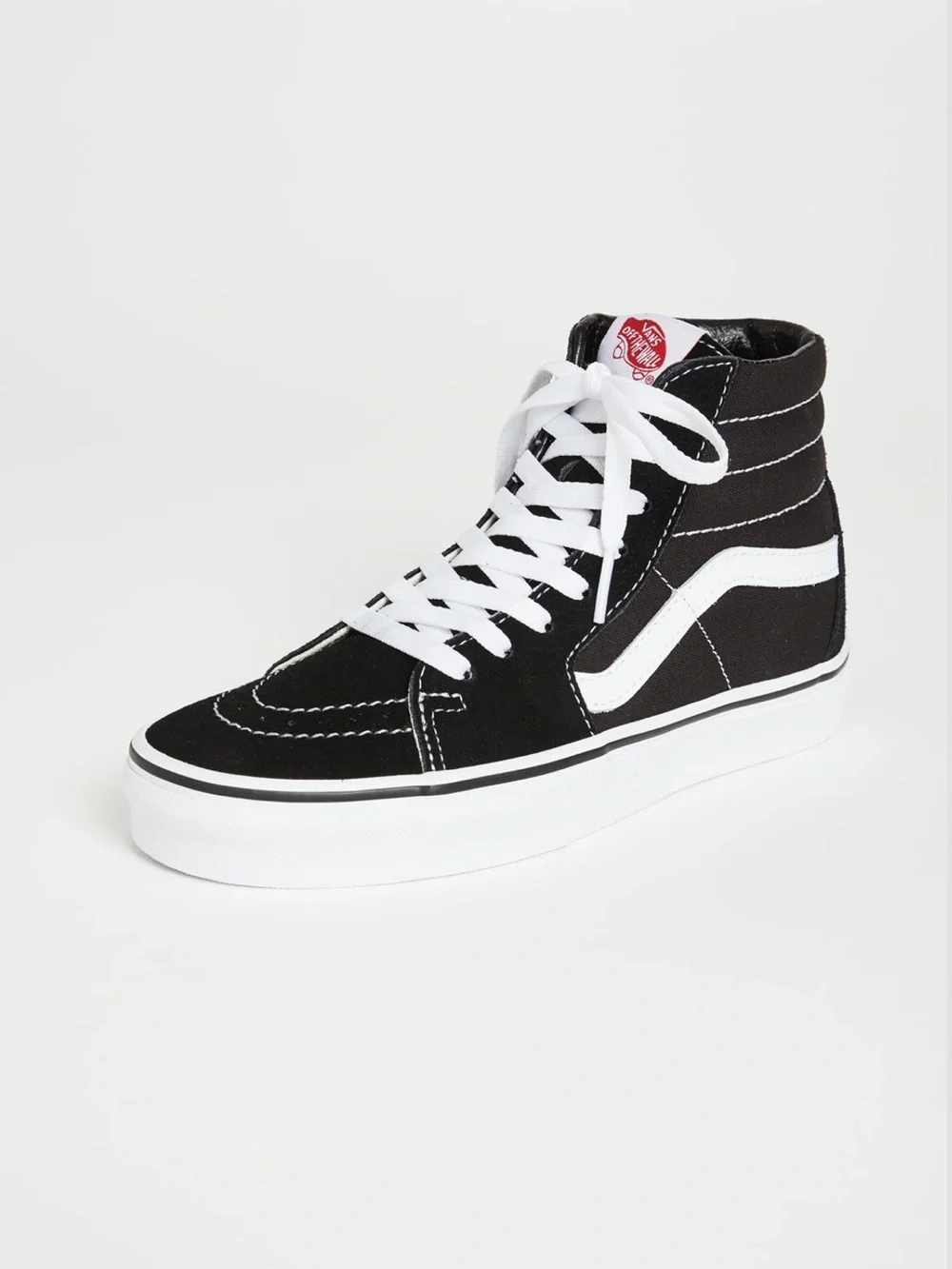 •VANS• Sk8-Hi Black/Black/White Shoes Sneakers >> NIB >> Off the Wall